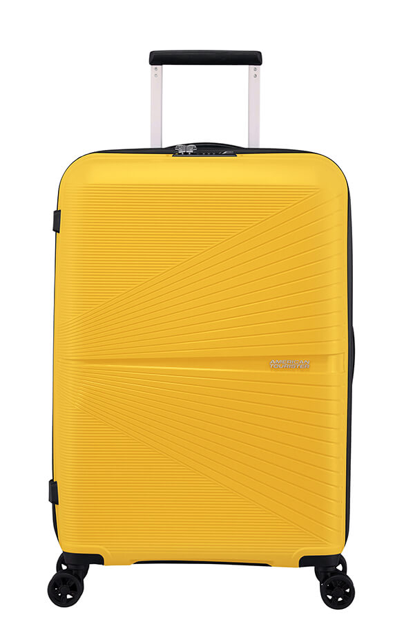 Mala de Viagem Superleve Média 67cm c/ 4 Rodas Amarelo - Airconic | American Tourister