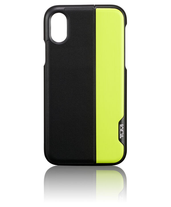 Mobile Covers Capa para Iphone X Preta/Verde Limão - Tumi