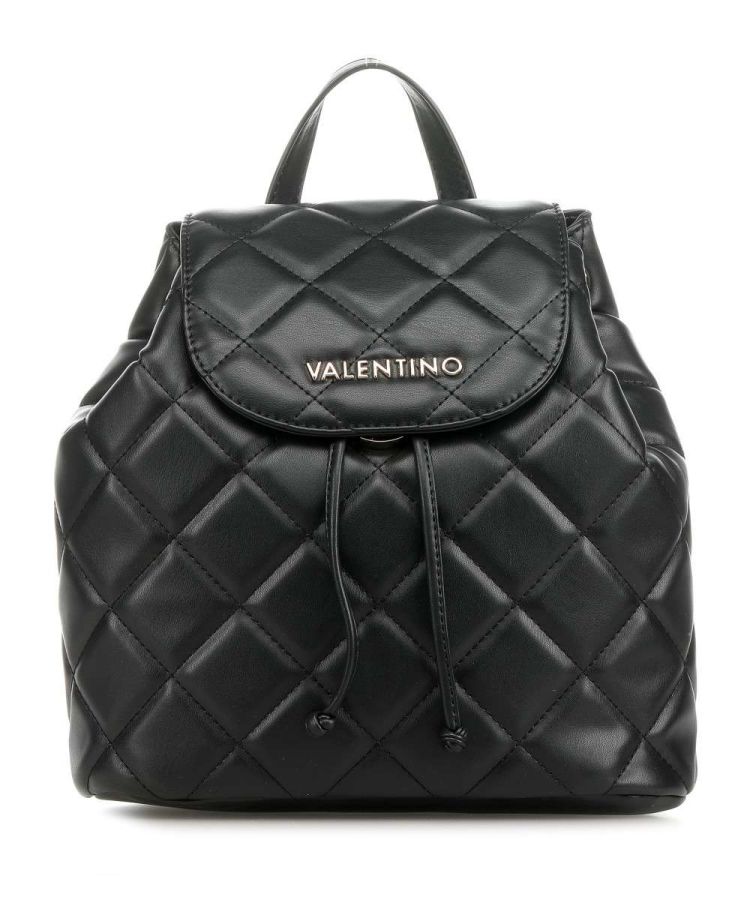 Mochila Acolchoada de Senhora Preta | Valentino | Rolling Luggage