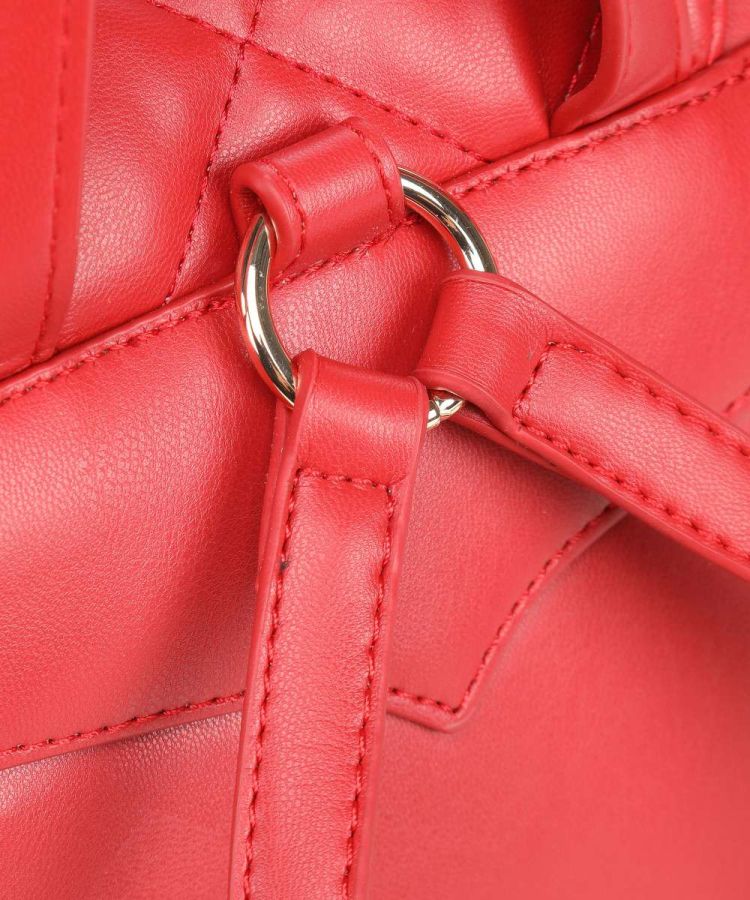 Mochila Acolchoada de Senhora Vermelha | Valentino | Rolling Luggage
