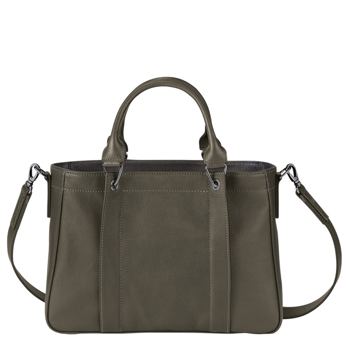 Bolsa de Mão Feminina 3D Verde | Longchamp | Rolling Luggage