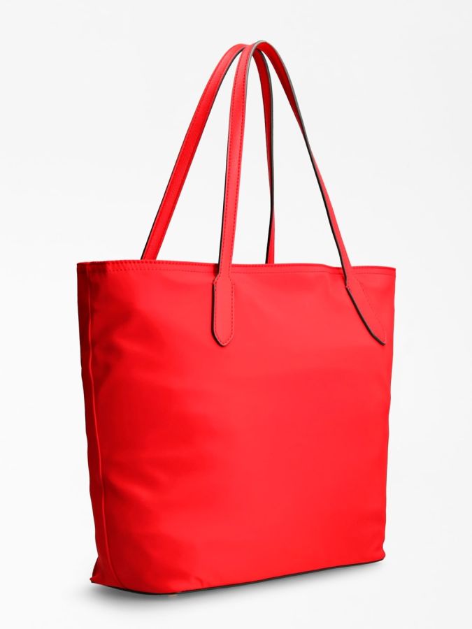 Eco Gemma Bolsa Shopper Feminina Vermelha | Guess | Rolling Luggage