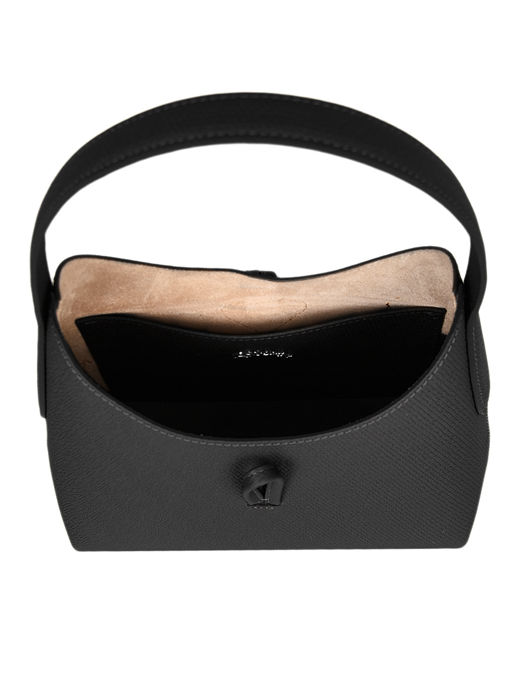 Bolsa de Ombro Baguette de Senhora em Pele Preta | Longchamp | Rolling Luggage