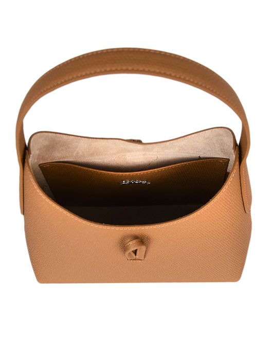 Bolsa de Ombro Baguette de Senhora em Pele Camel | Longchamp | Rolling Luggage