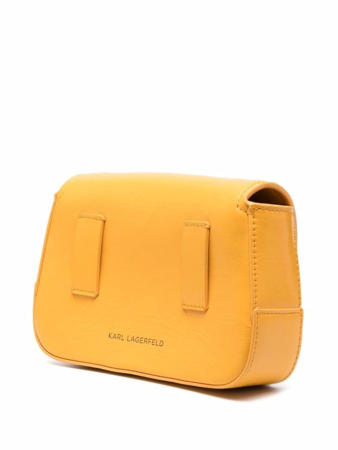 Bolsa Tiracolo/Cintura de Senhora em Pele Amarelo Limão | Karl Lagarfeld | Rolling Luggage