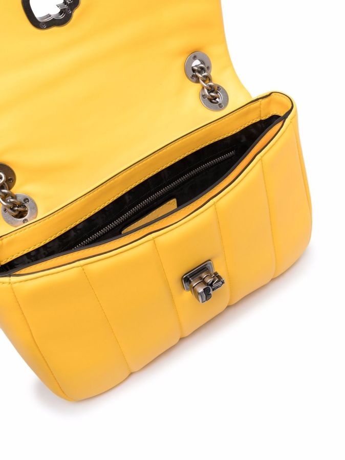 Bolsa de Ombro de Senhora Amarela | Karl Lagarfeld | Rolling Luggage