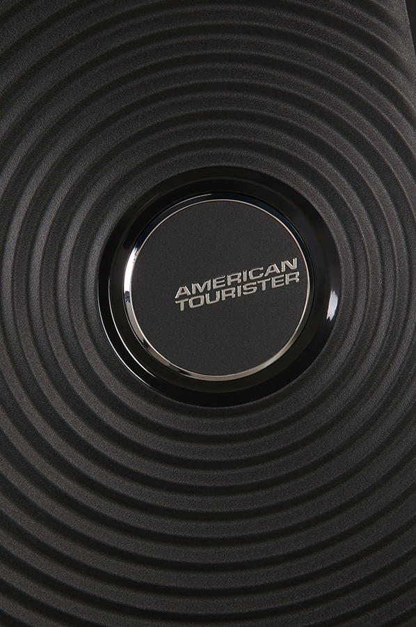 Mala de Cabine 55cm Expansível Bass Black - Soundbox | American Tourister