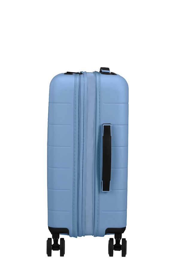 Mala de Cabine 55cm Expansível 4 Rodas Azul Pastel - Novastream | American Tourister