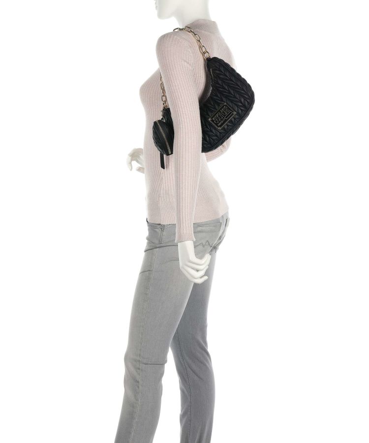 Range O Mala de Ombro Feminina Preta | Versace Jeans Couture Malas de Senhora | Rolling Luggage
