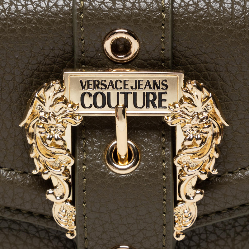 Range F Bolsa Tiracolo Feminina Caqui | Versace Jeans Couture Bolsas de Senhora | Rolling Luggage
