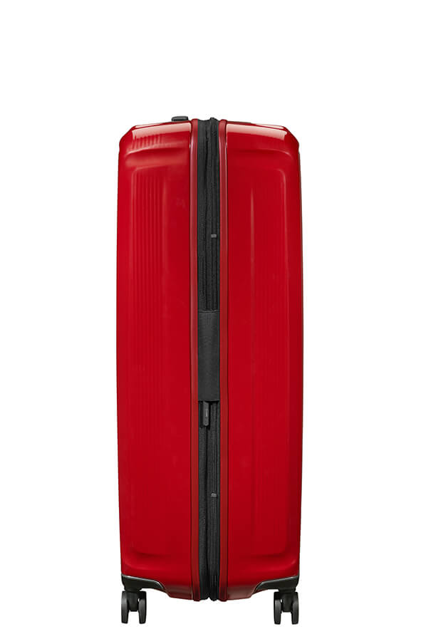 Mala de Viagem Extragrande 81cm Expansível 4 Rodas Vermelho Metálico - Nuon | Samsonite