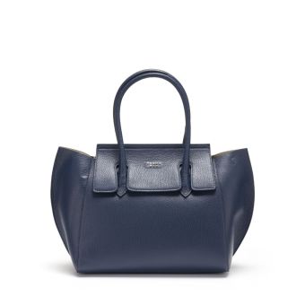 Bolsa de Mão Grande Riccione Feminina Azul | Tosca Blu | Rolling Luggage
