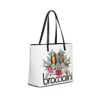 Bolsa Shopper Feminina Britney Branca | Braccialini | Rolling Luggage