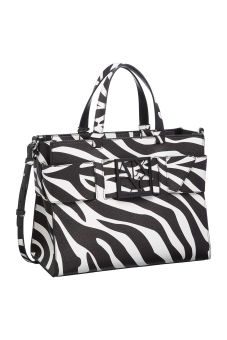 Mala de Mão Armani Exchange Feminina Zebra | Armani Exchange | Rolling Luggage
