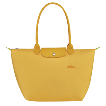 Le Pliage Green Mala Shopper L Feminina Amarela | Longchamp | Rolling Luggage