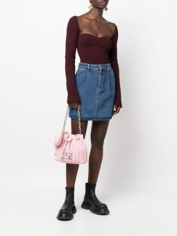 Range O Mala de Ombro Feminina Rosa | Versace Jeans Couture Bolsas de Senhora | Rolling Luggage