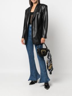 Range F Mala de Mão Feminina Preta | Versace Jeans Couture | Rolling Luggage