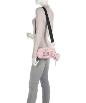 Range O Bolsa Tiracolo Feminina Rosa | Versace Jeans Couture Bolsas de Senhora | Rolling Luggage