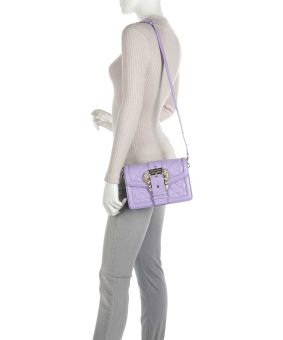 Range F Bolsa Tiracolo Feminina Lilás | Versace Jeans Couture Bolsas de Senhora | Rolling Luggage