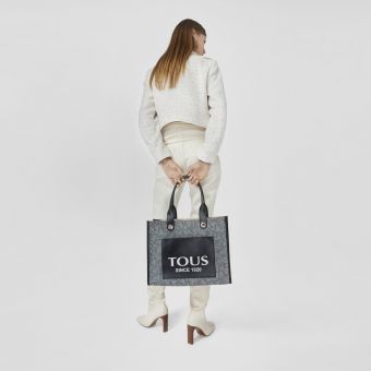 Amaya Bolsa Shopper XL de Senhora Multi Preta | Tous Bolsas de Senhora | Rolling Luggage